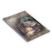 ウィッチリー | パステルスペルブックトームズアンドクリスタルボール ノートブック (右側)