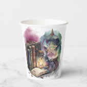 ウィッチリー | パステルスペルブックトームズアンドクリスタルボール 紙コップ (裏面)