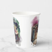 ウィッチリー | パステルスペルブックトームズアンドクリスタルボール 紙コップ (右)