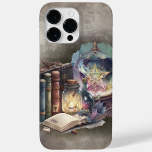 ウィッチリー パステルスペルブックトームズアンドクリスタルボール Case-Mate iPhone 14 PRO MAXケース