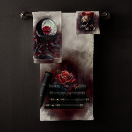 ウィッチリー | 魔法アイテムスペルブックとクリスタルボール バスタオルセット