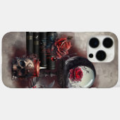 ウィッチリー | 魔法アイテムスペルブックとクリスタルボール Case-Mate iPhoneケース (裏面 (横))