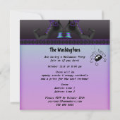 ウィッチレお洒落グスハローウィンパーティ 招待状 (裏面)