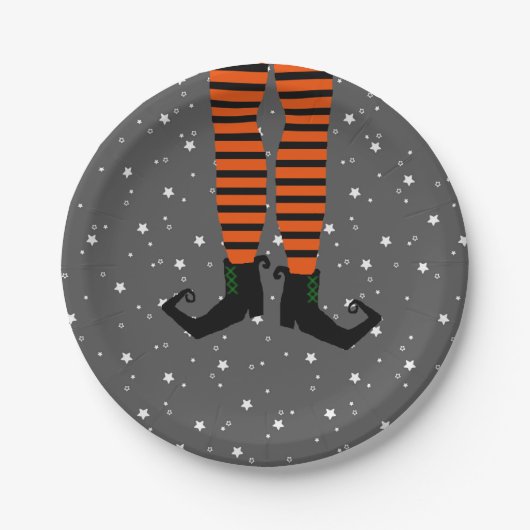 ウィッチレッグ紙プレート ペーパープレート (正面)