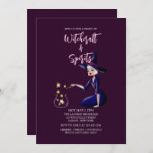 ウィッチワンド魔法ガッシュハロウィーンの衣装パーティー 招待状 (正面/裏面)