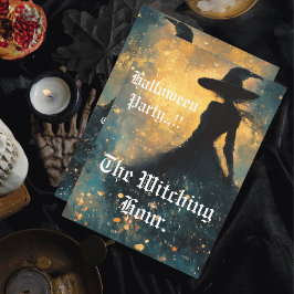 ウィッチングアワーハローウィンパーティ招待状 招待状