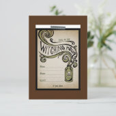 ウィッチングアワーパーティー招待状 招待状 (スタンド正面)