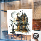 ウィッチングアワーマナーア幽霊のよく出る秋物語 ウィンドウサイン (カフェ窓)