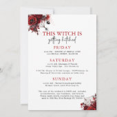 ウィッチングゴシックバチェロレッテ 招待状 (裏面)