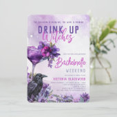 ウィッチングゴシック様式のバチェロレッテ日程 招待状 (スタンド正面)