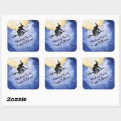 ウィッチングユーハッピーハローウィン スクエアシール (シート)