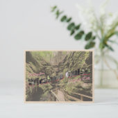 ウィッチングルチウィスコンシンヴィンテージスタイルはがき ポストカード (スタンド正面)