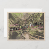 ウィッチングルチウィスコンシンヴィンテージスタイルはがき ポストカード (正面/裏面)