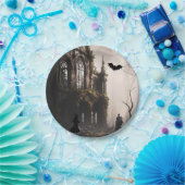 ウィッチング不気味アワーハローウィンパーティ招待状 ペーパープレート (パーティー)