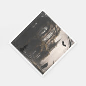 ウィッチング不気味アワーハローウィンパーティ スタンダードランチョンナプキン (角)