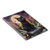 ウィッチング時間のヒゲ – Black Cat ノートブック (右側)