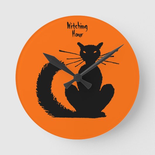 ウィッチング時間3.0 ラウンド壁時計 (正面)