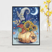 ウィッチング時間 カード (黄色い花)