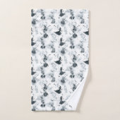 ウィッチング時間 – 影、煙、スペルクラフト バスタオルセット (ハンドタオル)