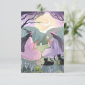 ウィッチング・アワーキャッツ サンキューカード (スタンド正面)