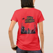 ウィッチング・アワー・ウィスパーズ 赤 Tシャツ (裏面)