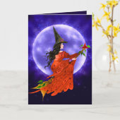 ウィッチング·アワー·カード カード (黄色い花)