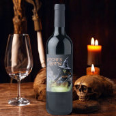 ウィッチンブル邪悪な魔女ハローウィンパーティ ワインラベル