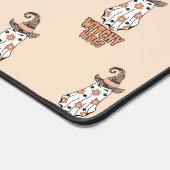 "ウィッチヴィーブ"ハロウィーンウィッチ幽霊オレンジ デスクマット (コーナー)