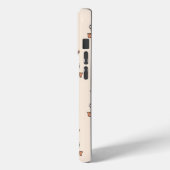 "ウィッチヴィーブ"ハロウィーンウィッチ幽霊オレンジ Case-Mate iPhoneケース (裏面 / 左)