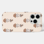 "ウィッチヴィーブ"ハロウィーンウィッチ幽霊オレンジ Case-Mate iPhoneケース (裏面 (横))