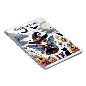 ウィッチーで可愛いスパイラルフォトノートブック ノートブック (右側)