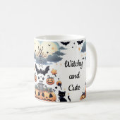 ウィッチーで可愛い(1)コーヒーマグ コーヒーマグカップ (正面右)