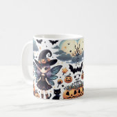 ウィッチーで可愛い(1)コーヒーマグ コーヒーマグカップ (正面左)