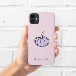 ウィッチーなカボチャのピンクスマホケース iPhone 11 ケース