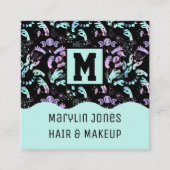 ウィッチーなバイブハロウィーン スクエア名刺 (正面)