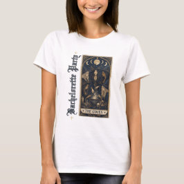 ウィッチーな縦ゴシック・コーヴェン・バチェラー・パーティー Tシャツ