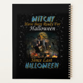 ウィッチーはハロウィーンの準備ができている プランナー手帳 (裏面)