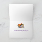 ウィッチーウォッシュハローウィーンカード カード (内部)