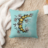 ウィッチークレセントムーンフローラウィッカ信者 クッション (ブランケット)