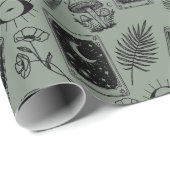 ウィッチータロット植物茸 ラッピングペーパー (ロールコーナー)