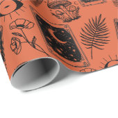 ウィッチータロット植物茸 ラッピングペーパー (ロールコーナー)