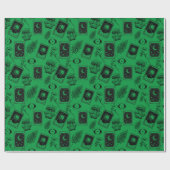 ウィッチータロット植物茸 ラッピングペーパー (フラット)