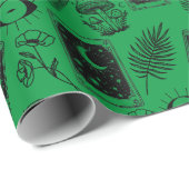 ウィッチータロット植物茸 ラッピングペーパー (ロールコーナー)