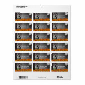 ウィッチーナイトハロウィーンアドレスステッカー ラベル (フルシート)