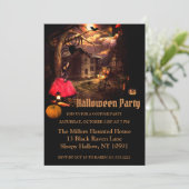 ウィッチーナイトハロウィーンナイトパーティー 招待状 (スタンド正面)