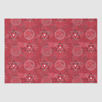 ウィッチーハロウィーンウィッカ信者ペンタグラム星形五角形 薄葉紙