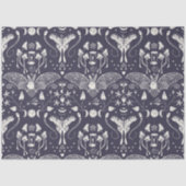 ウィッチーハロウィーン自然パターンマッシュルームモスこうもり 薄葉紙 (正面)