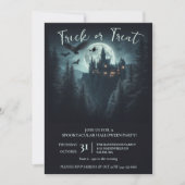 ウィッチーハローウィンパーティ 招待状 (正面)