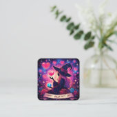 ウィッチーハートラブヴァレンティーンズデイマジカルカード スクエア名刺 (スタンド正面)