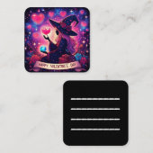 ウィッチーハートラブヴァレンティーンズデイマジカルカード ノートカード (正面/裏面)